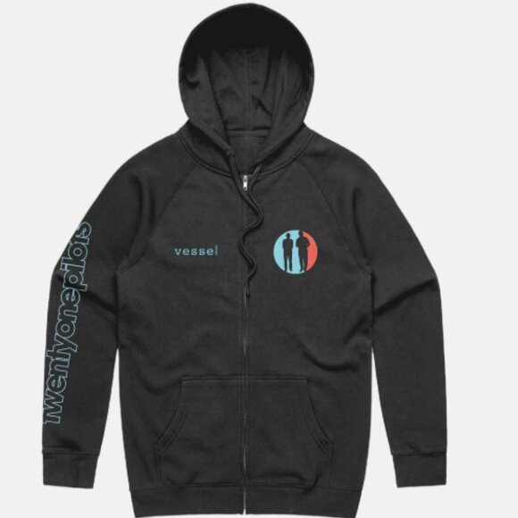 Twenty One Pilots official hoodie, VESSEL POWER TO THE LOCAL DREAMER ZIP UP - Picture 3 of 5